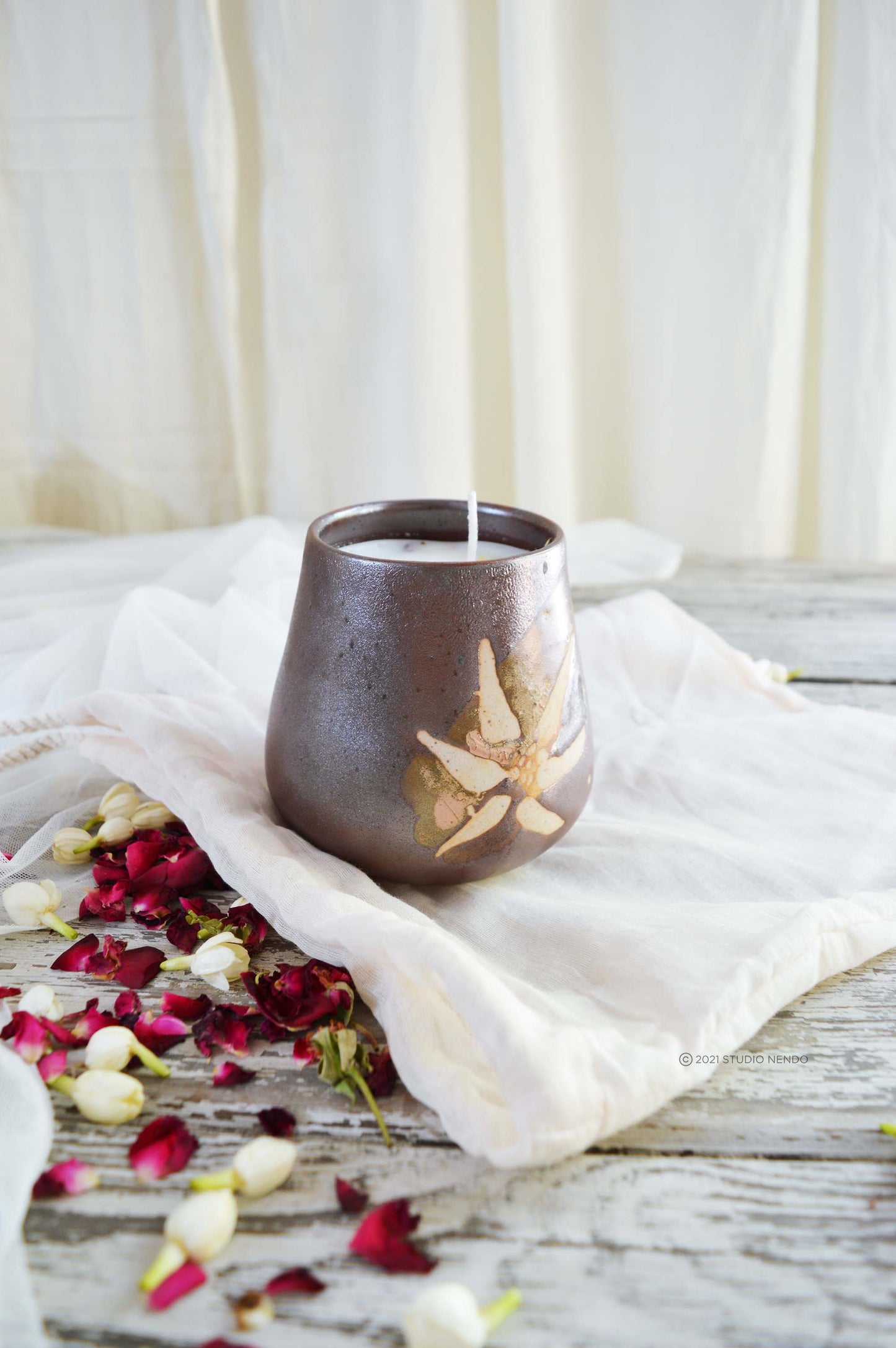 Festive Tumbler Candle- Wildflower- Long Burning