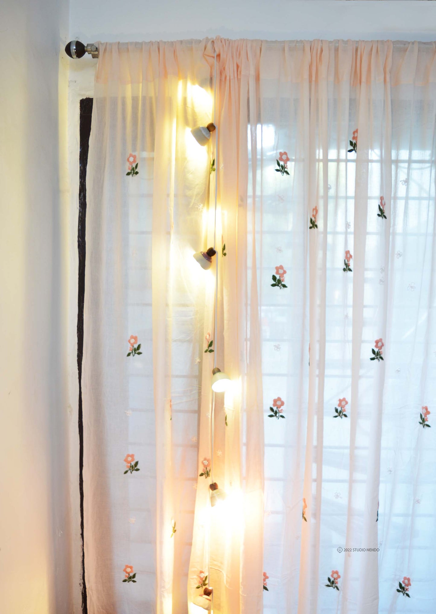 Ceramic String Light- Mottled Bells- Pixie Dust