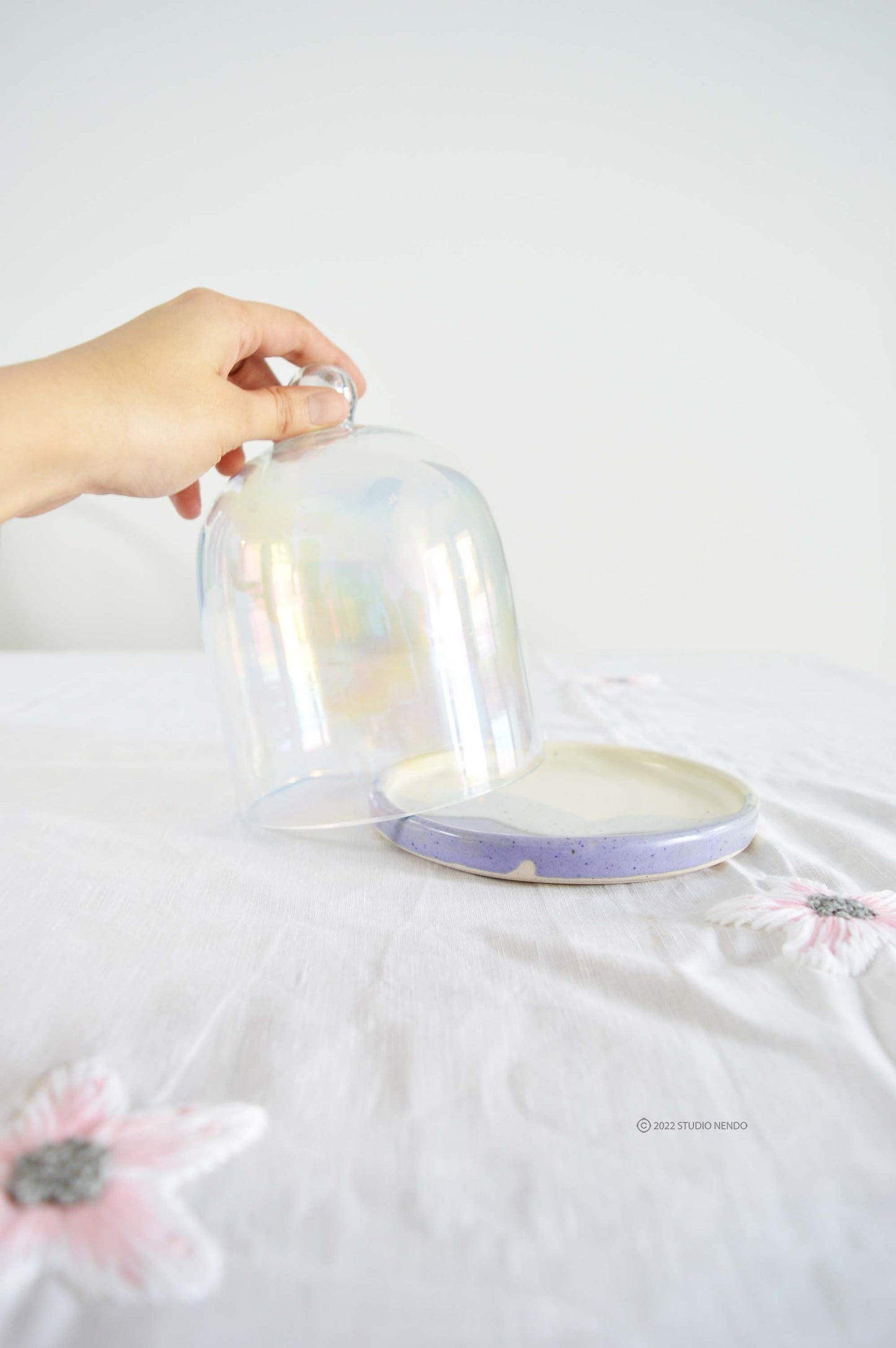 Cookie Cloche- Half n Half