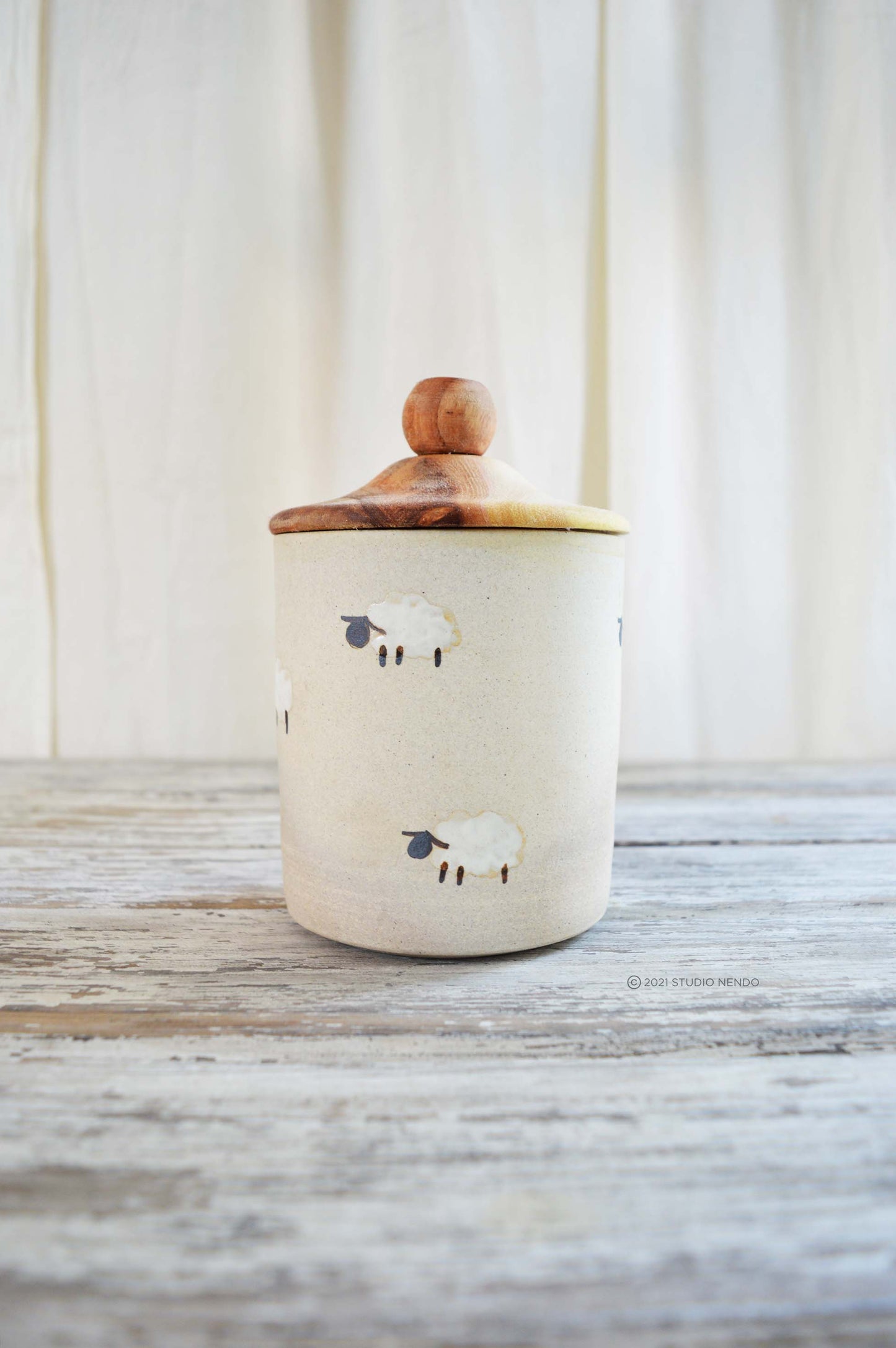 Counting Sheep- Storage Jars