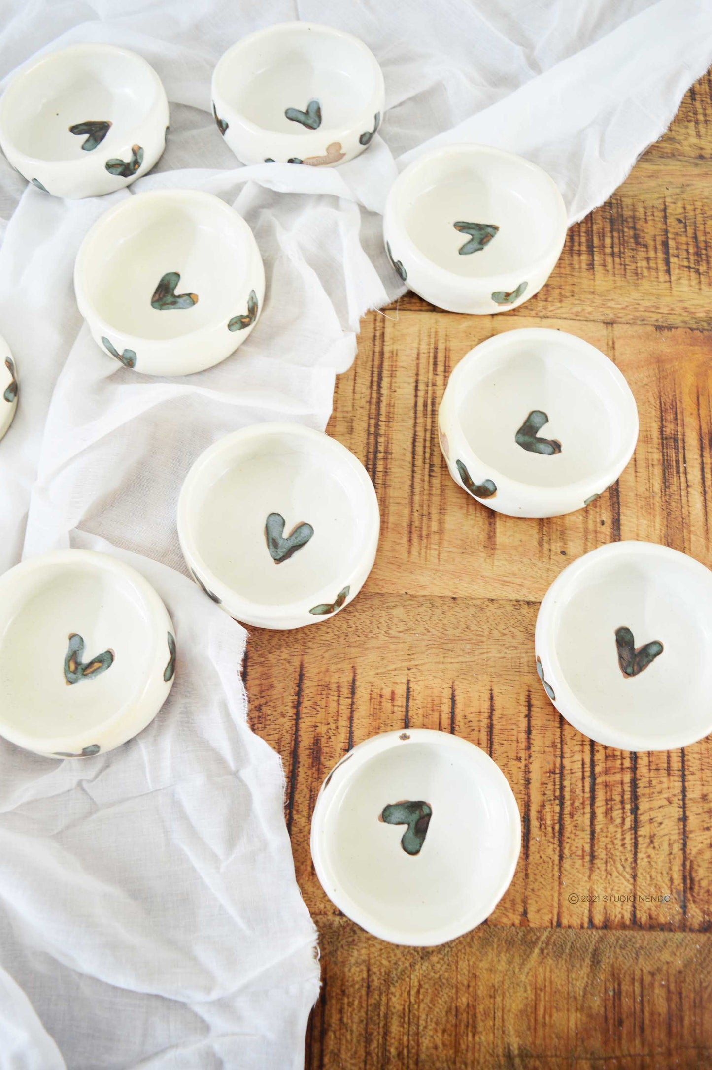 Frozen Heart Katori- Set of 2