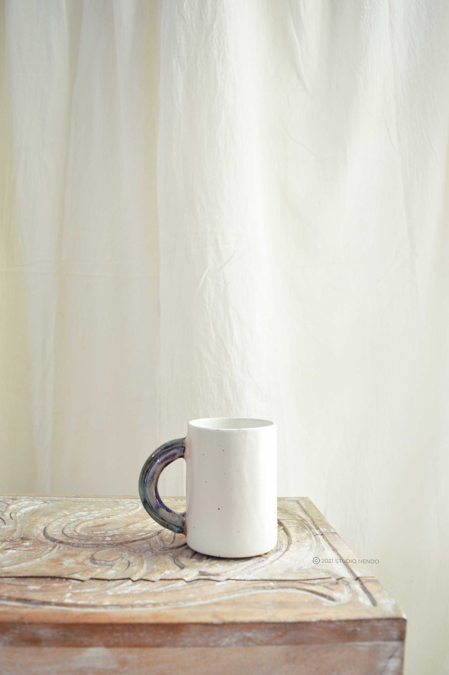 Tall Coffee Mug- Rainbow