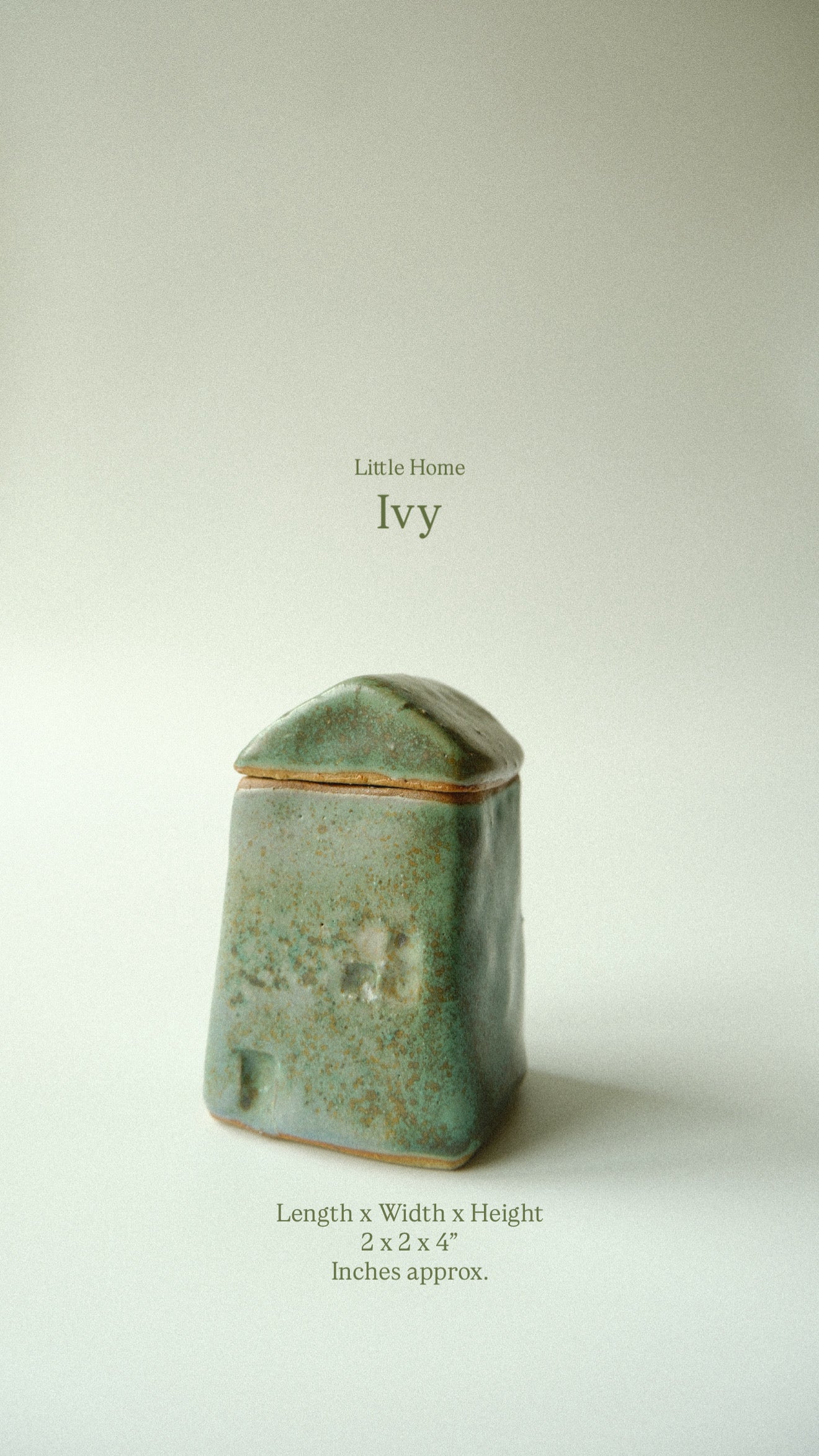 Little Homes Collection- Miniature Ceramic Sculptures