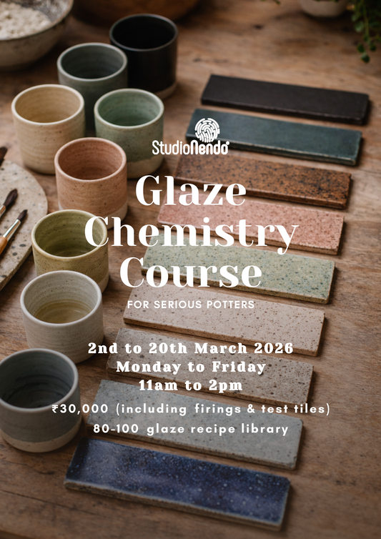 Mastering Stoneware Glazes: A Hands-On Course For Serious Potters/3-weeks