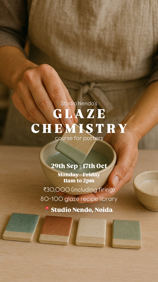 Mastering Stoneware Glazes: A Hands-On Course For Serious Potters/3-weeks
