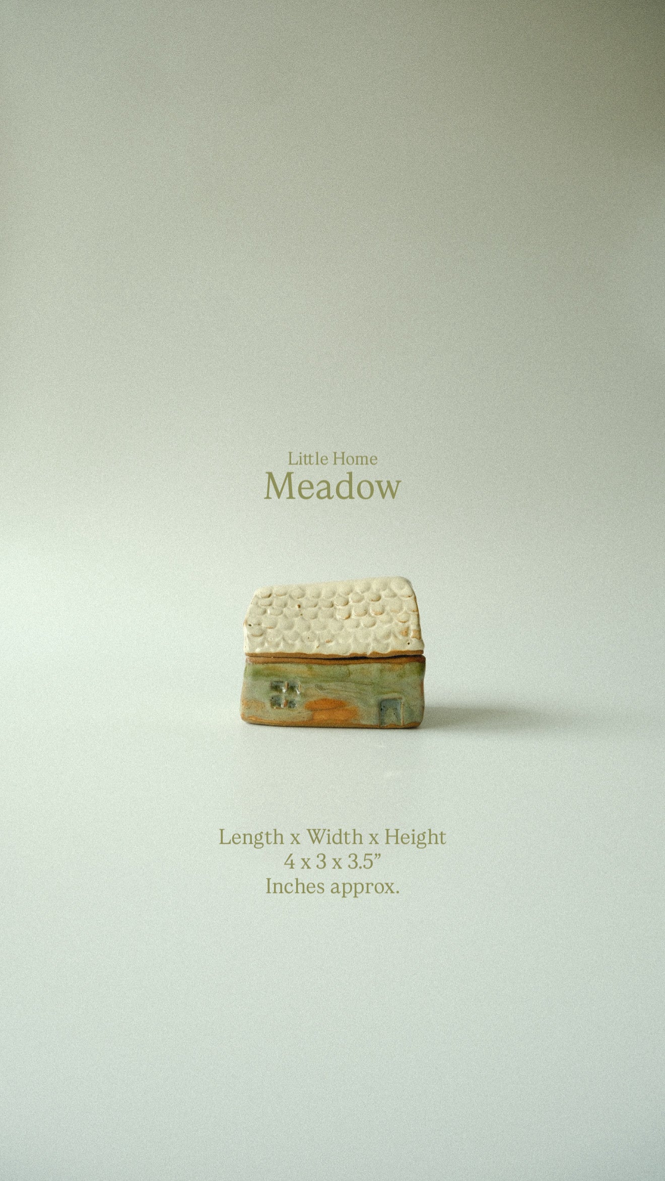 Little Homes Collection- Miniature Ceramic Sculptures