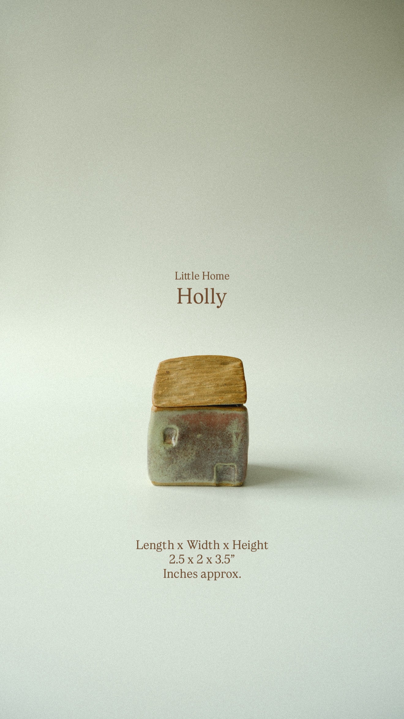 Little Homes Collection- Miniature Ceramic Sculptures