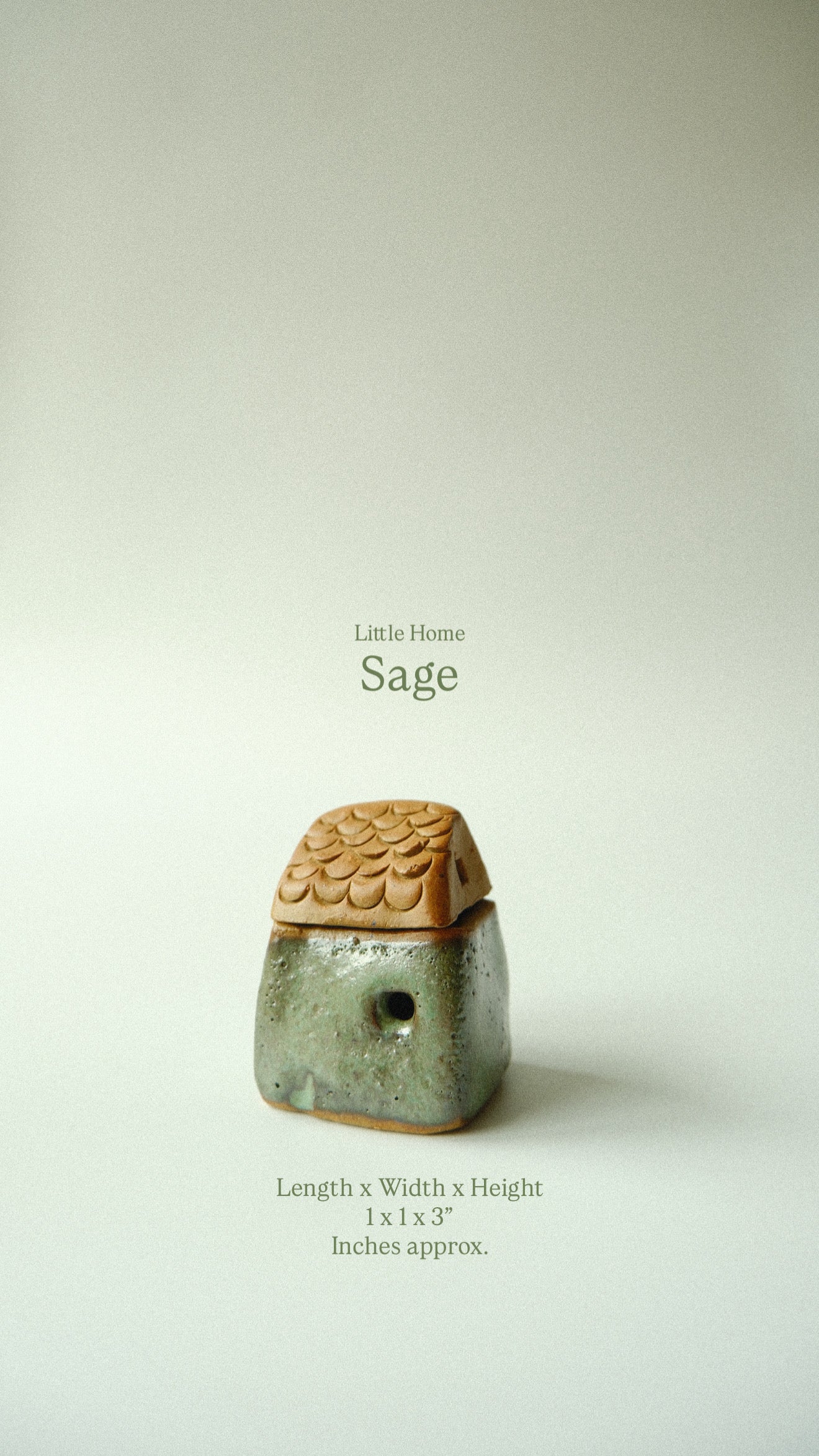 Little Homes Collection- Miniature Ceramic Sculptures