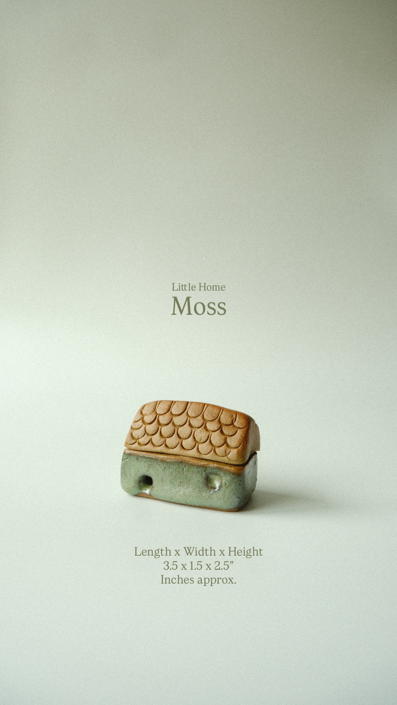 Little Homes Collection- Miniature Ceramic Sculptures