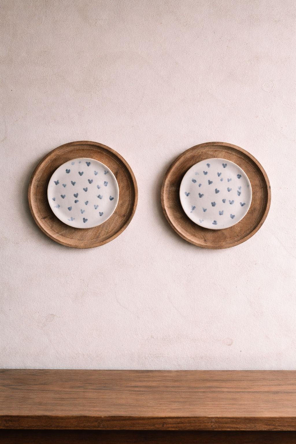 Wall Decor/Wall Plate- Little Love- Set of 2