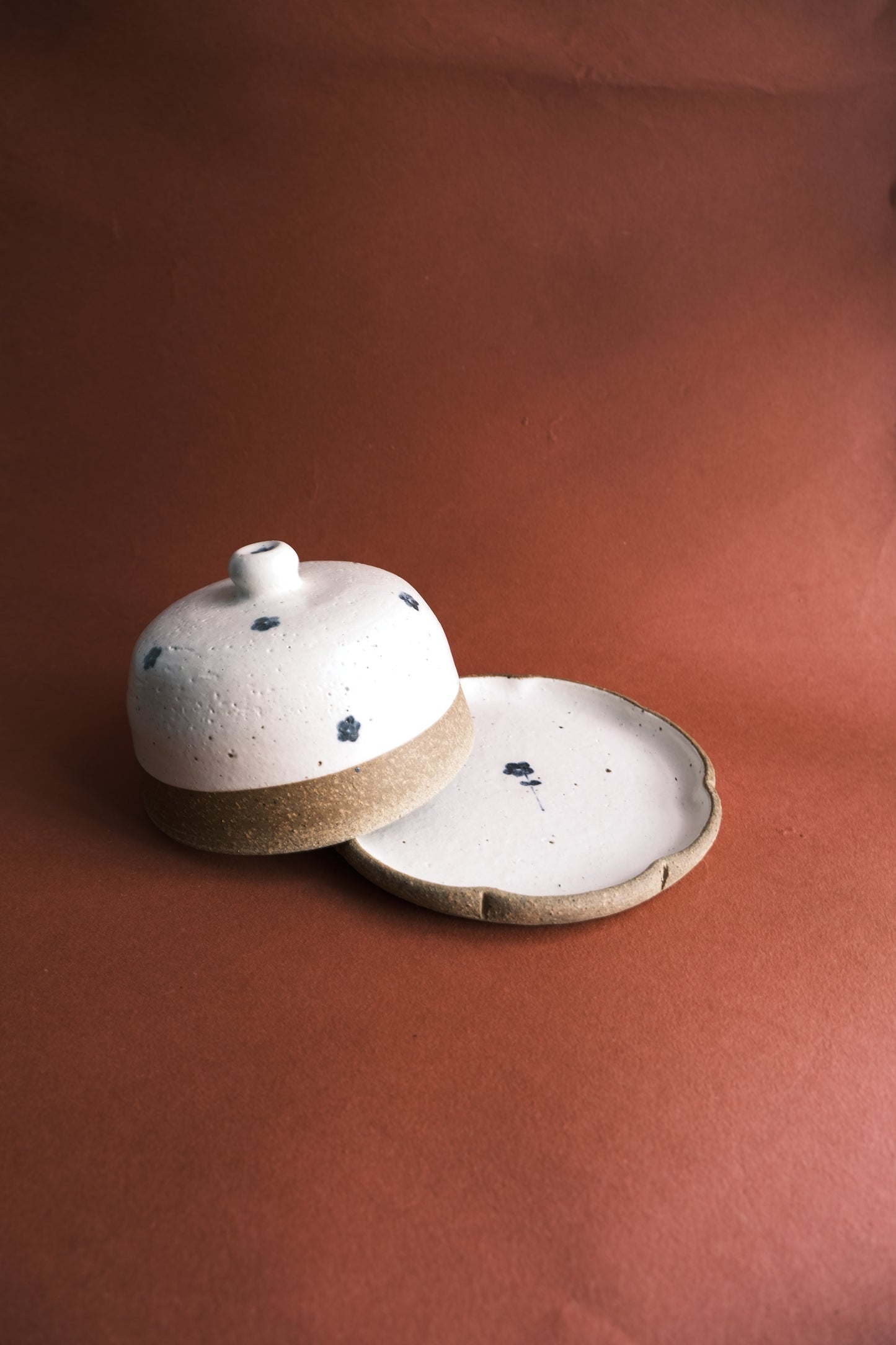 Butter Dish- Wildflower