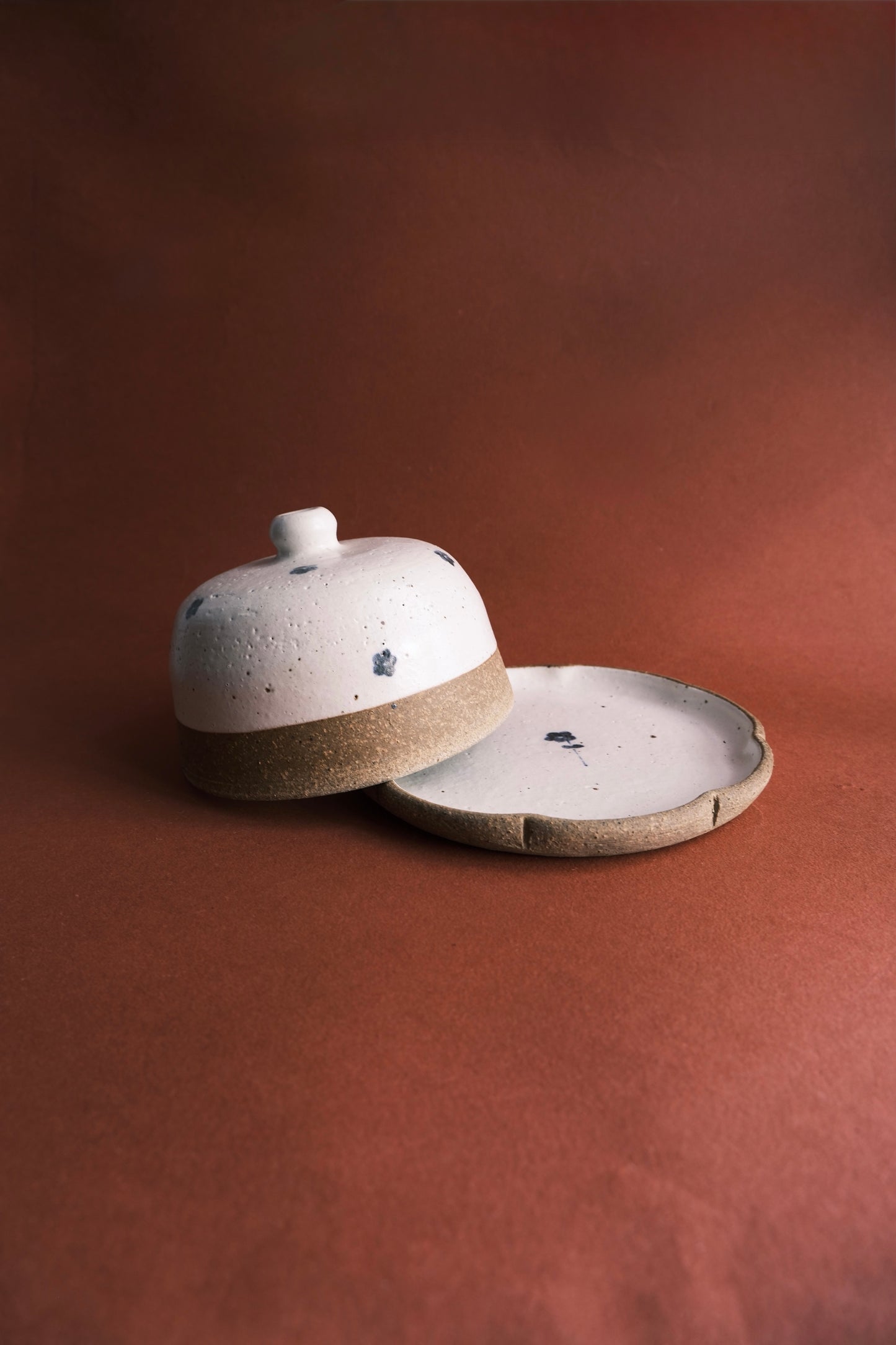 Butter Dish- Wildflower