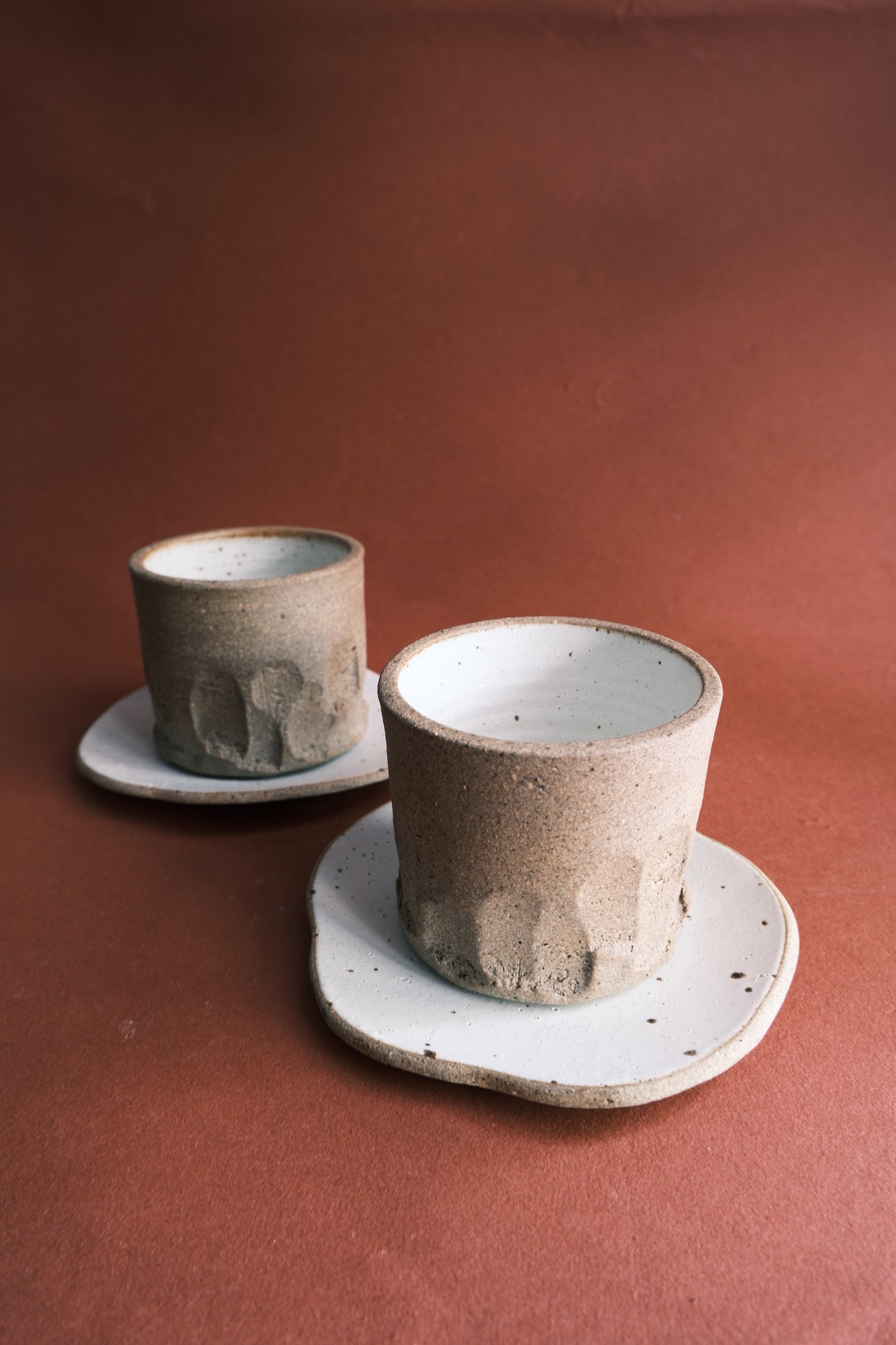 Cappuccino Cups- Terra- Set of 2