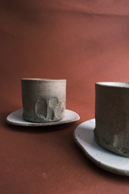 Cappuccino Cups- Terra- Set of 2