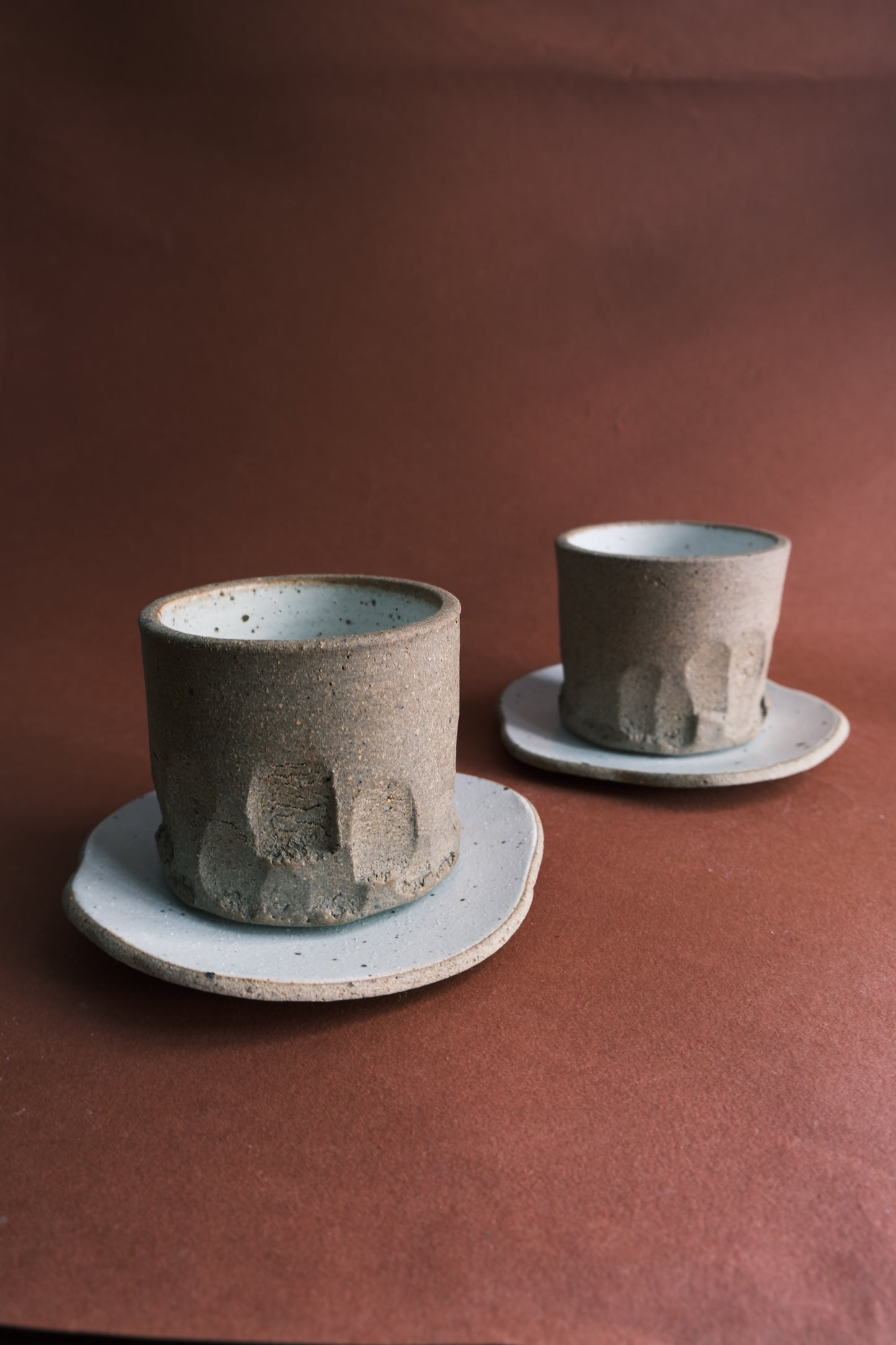 Cappuccino Cups- Terra- Set of 2