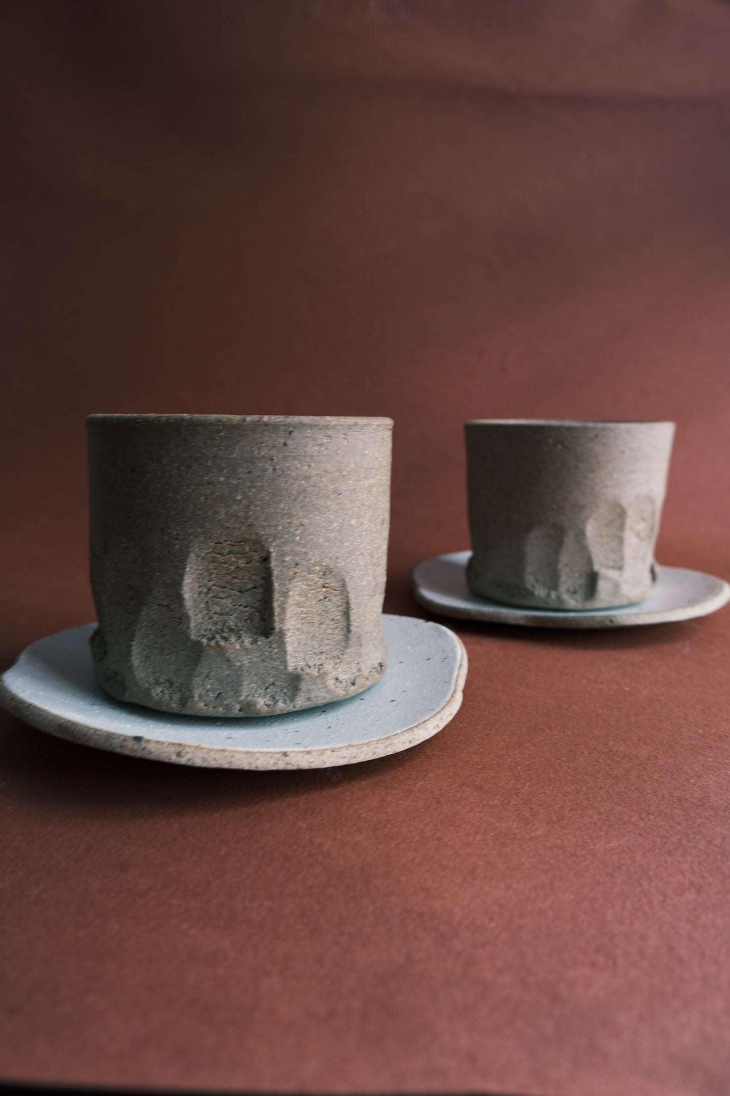 Cappuccino Cups- Terra- Set of 2