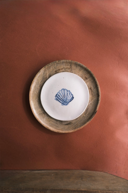 Wall Decor/Wall Plate- Sealife- Seashell #1