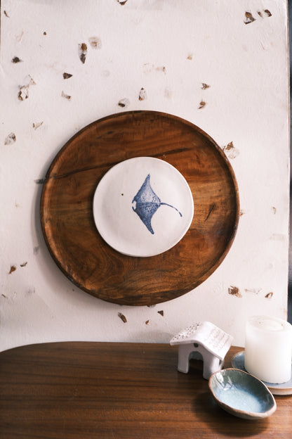 Wall Decor/Wall Plate- Sealife- Manta Ray