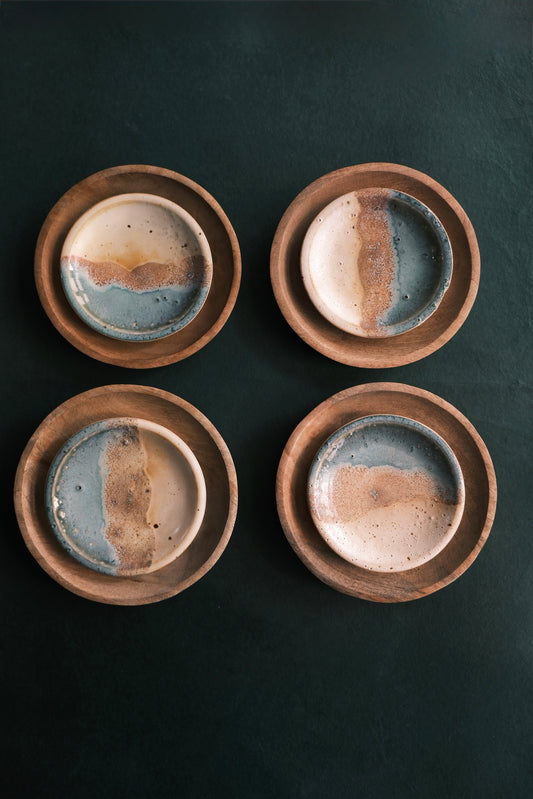 Wall Decor/Wall Plate- Shoreline - Set of 4