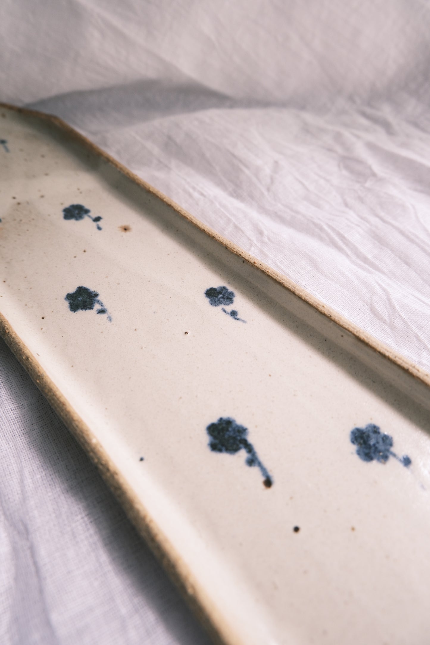 Long Dainty Tray for Serving or Keepsakes
