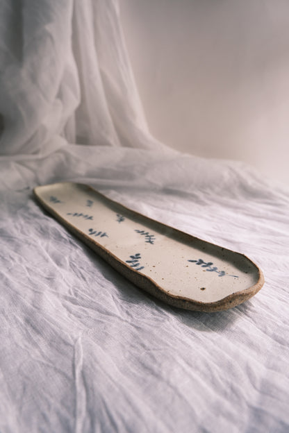 Long Dainty Tray for Serving or Keepsakes