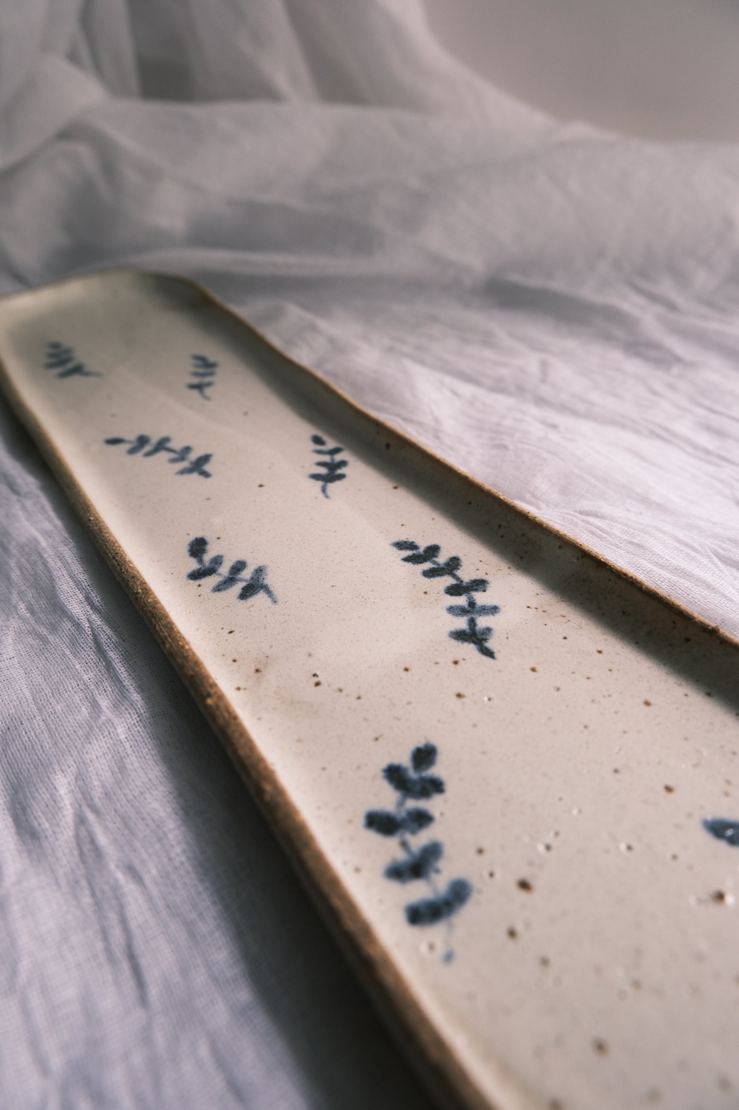 Long Dainty Tray for Serving or Keepsakes