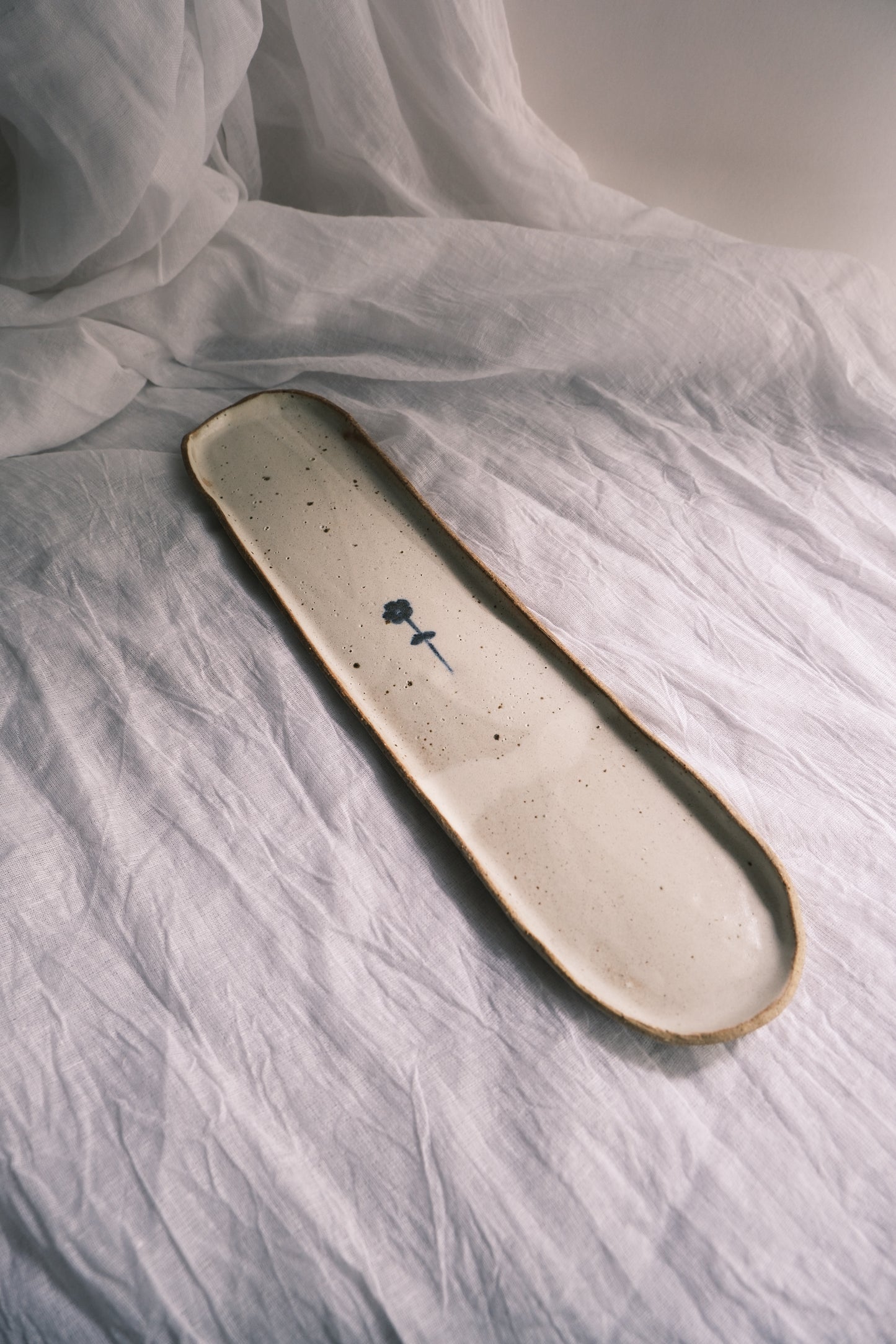 Long Dainty Tray for Serving or Keepsakes