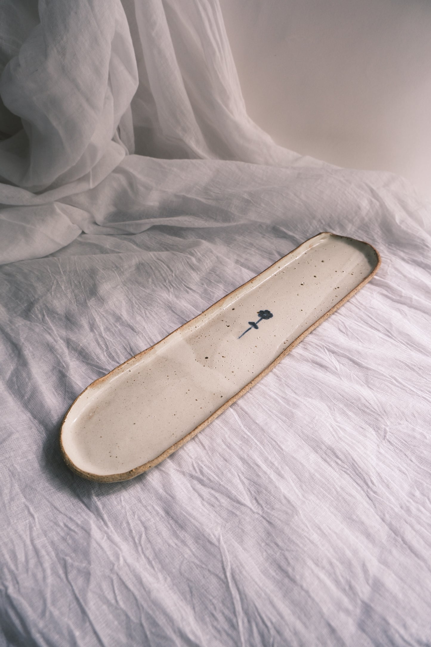 Long Dainty Tray for Serving or Keepsakes