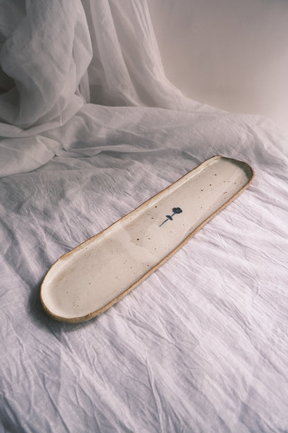 Long Dainty Tray for Serving or Keepsakes