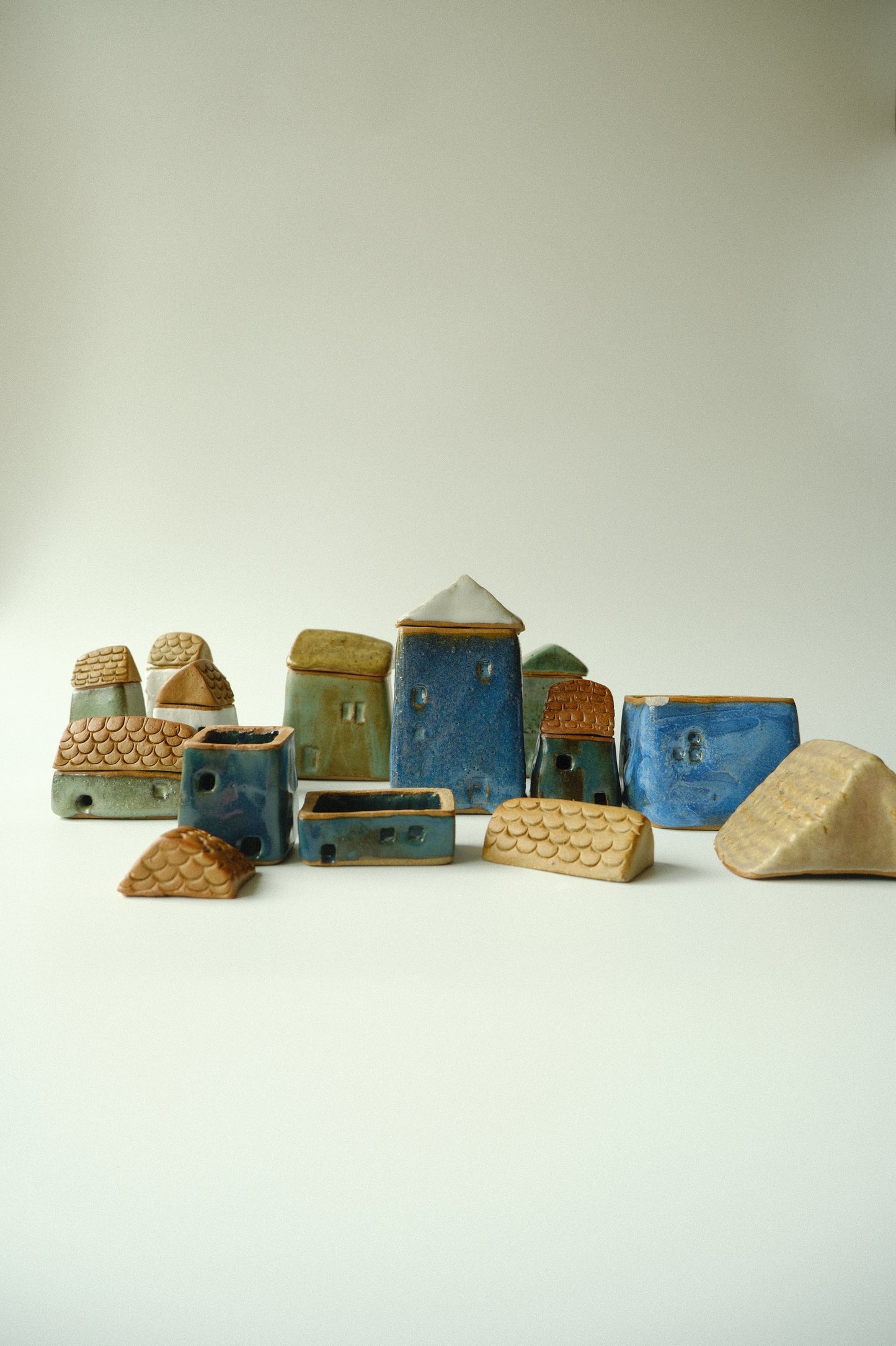 Little Homes Collection- Miniature Ceramic Sculptures
