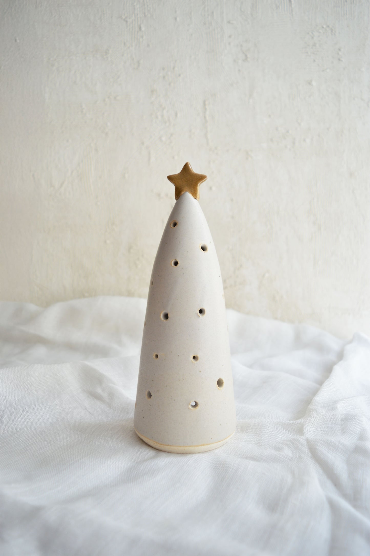 Ceramic Tealight Tree Sculpture