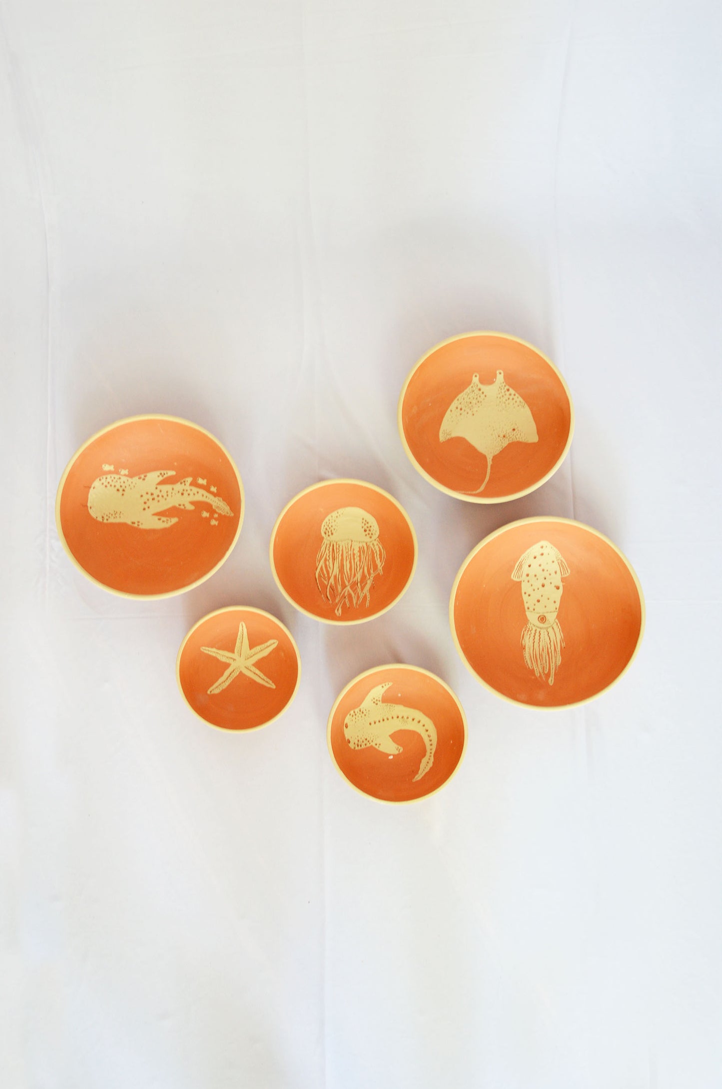 Terracotta Wall Decor- Sea Creatures