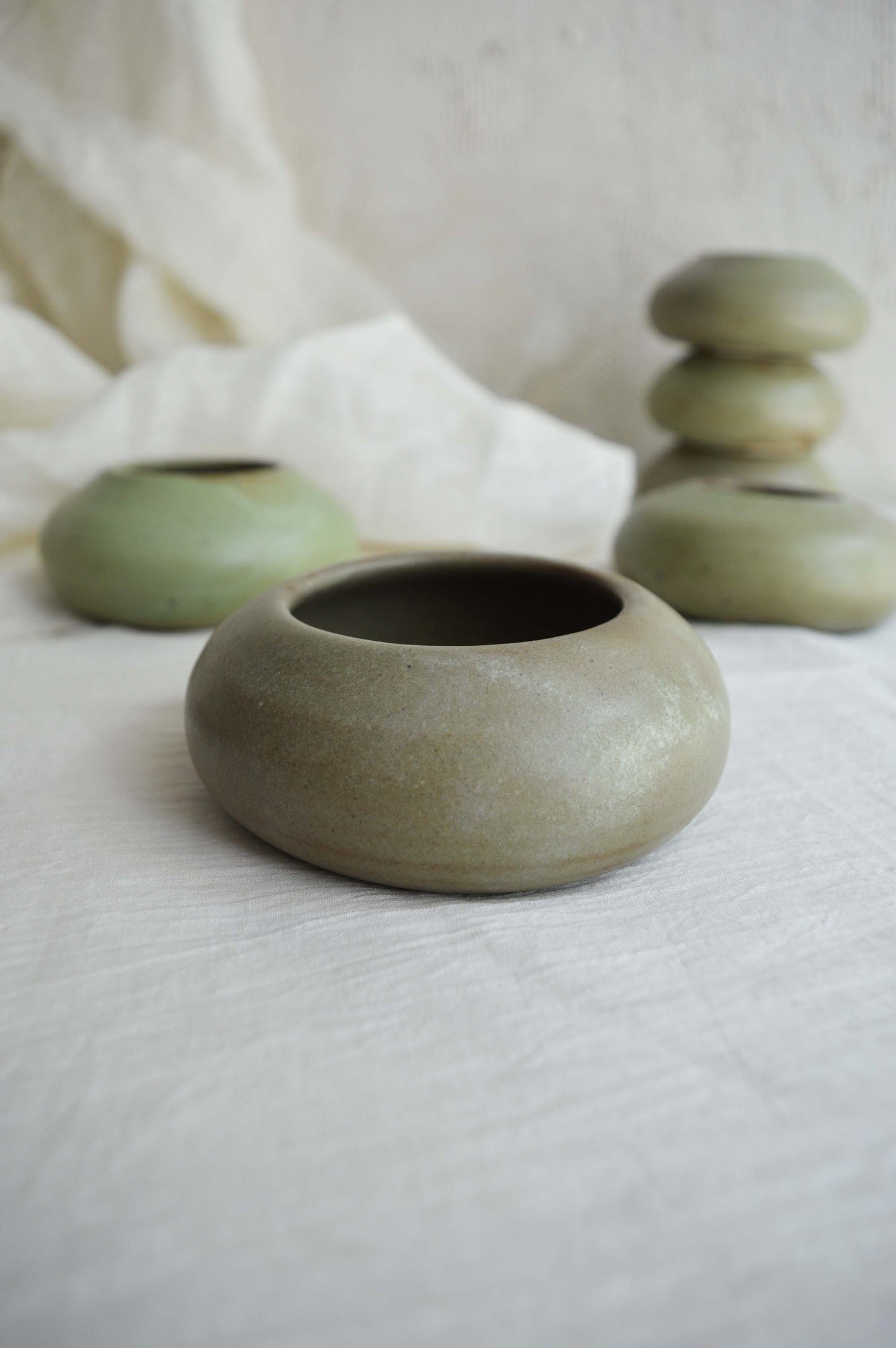 Pebble Ashtray- Sage Green