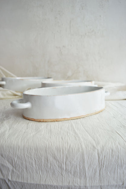 Oval Baking/Serving Dish- Handbuilt