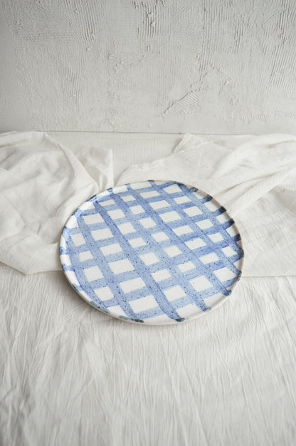 Plates - Gingham- Set of 2