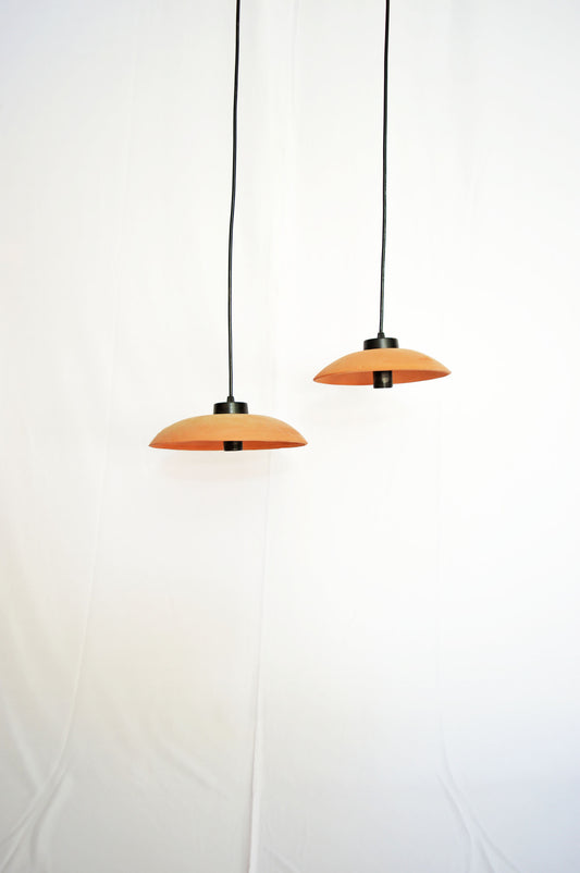 Earth Light #1 - Terracotta Pendant Lamps