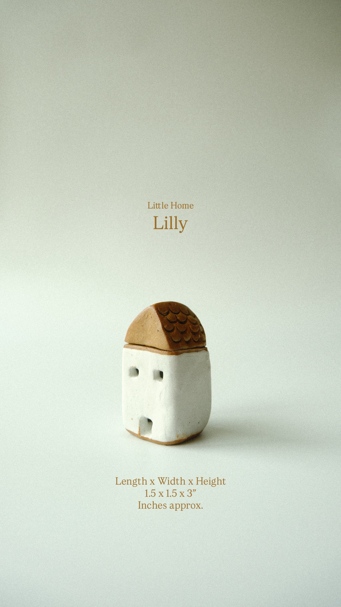 Little Homes Collection- Miniature Ceramic Sculptures