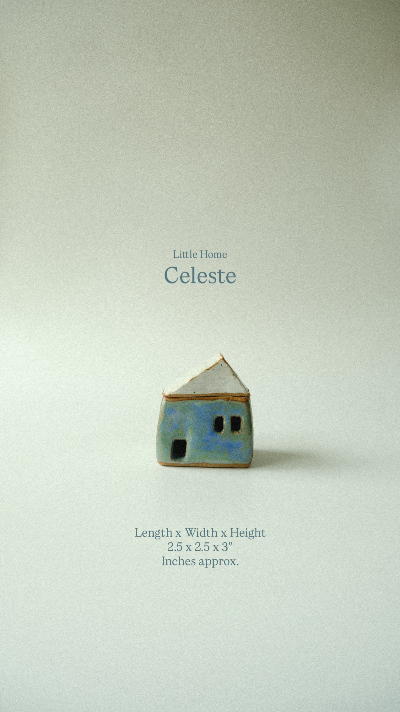 Little Homes Collection- Miniature Ceramic Sculptures