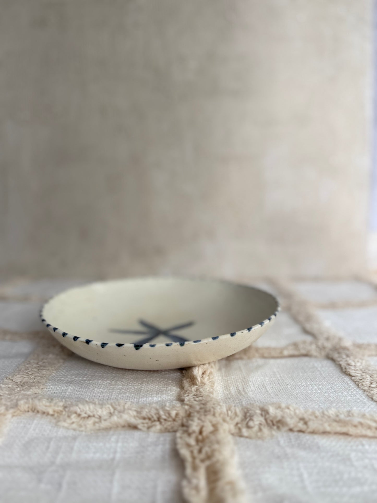 Serving Bowl/ Dinner Bowl- Starfish