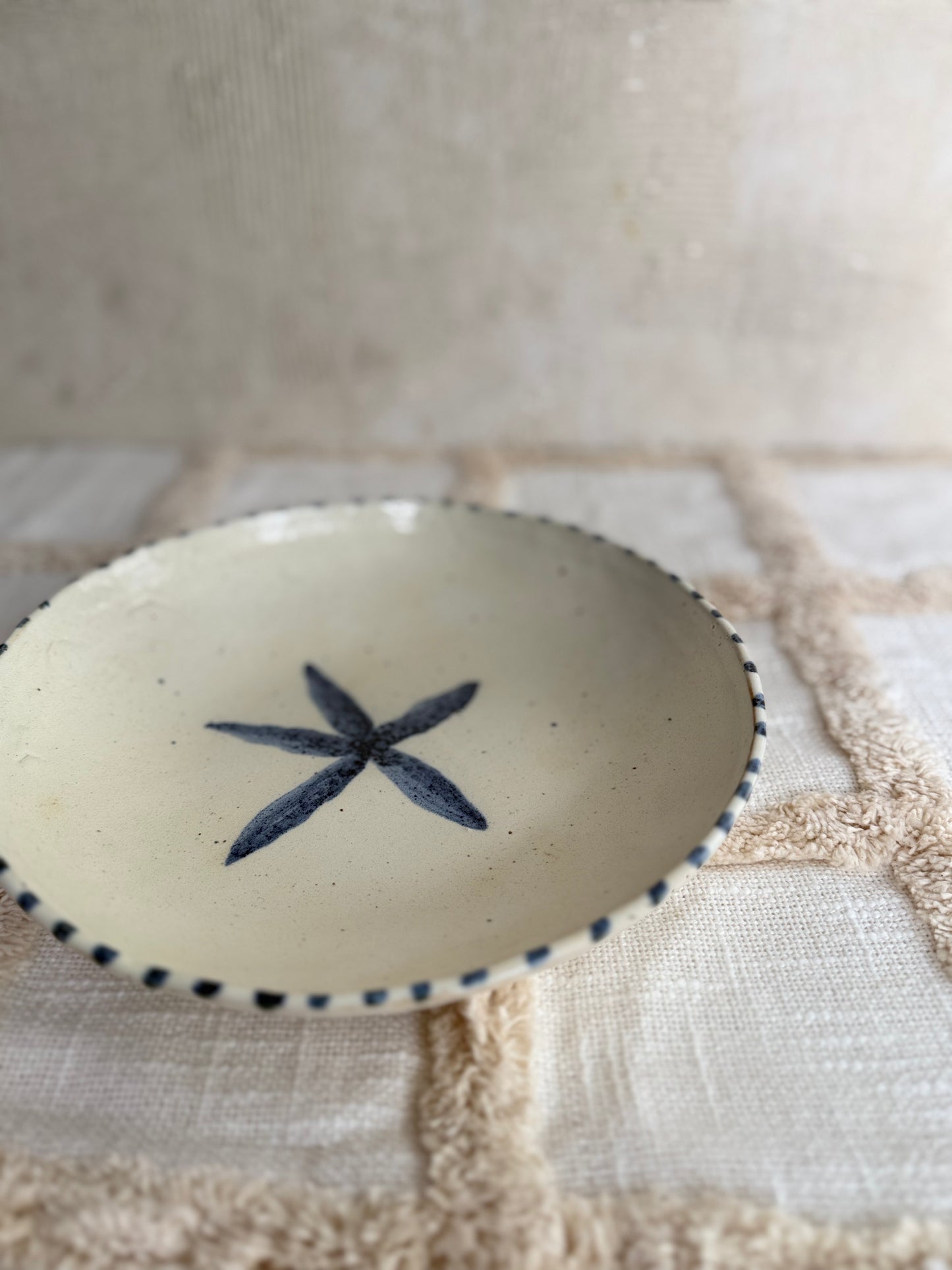 Serving Bowl/ Dinner Bowl- Starfish