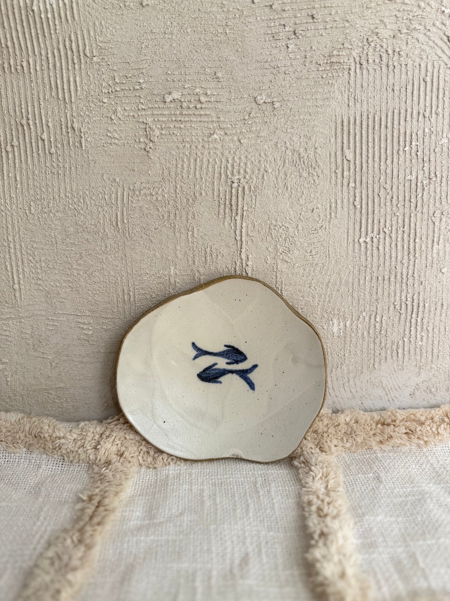 Petal Plate- Fishes- Set of 2