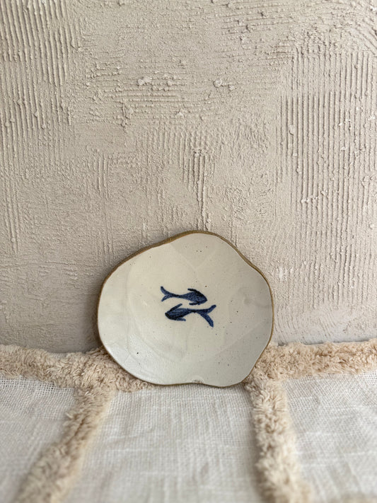 Petal Plate- Fishes- Set of 2