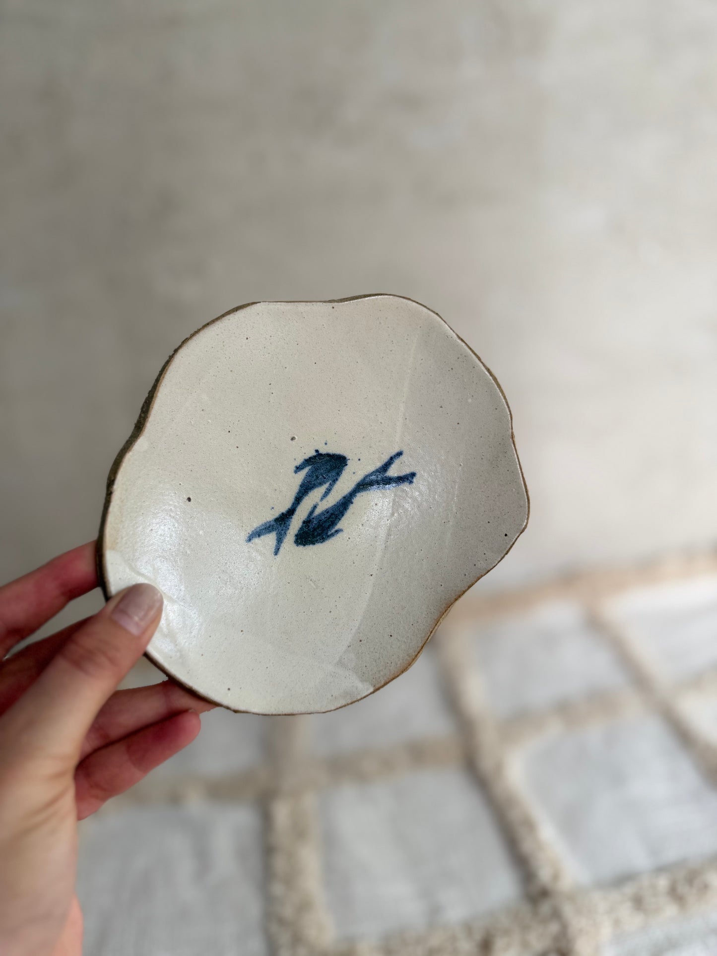 Petal Plate- Fishes- Set of 2