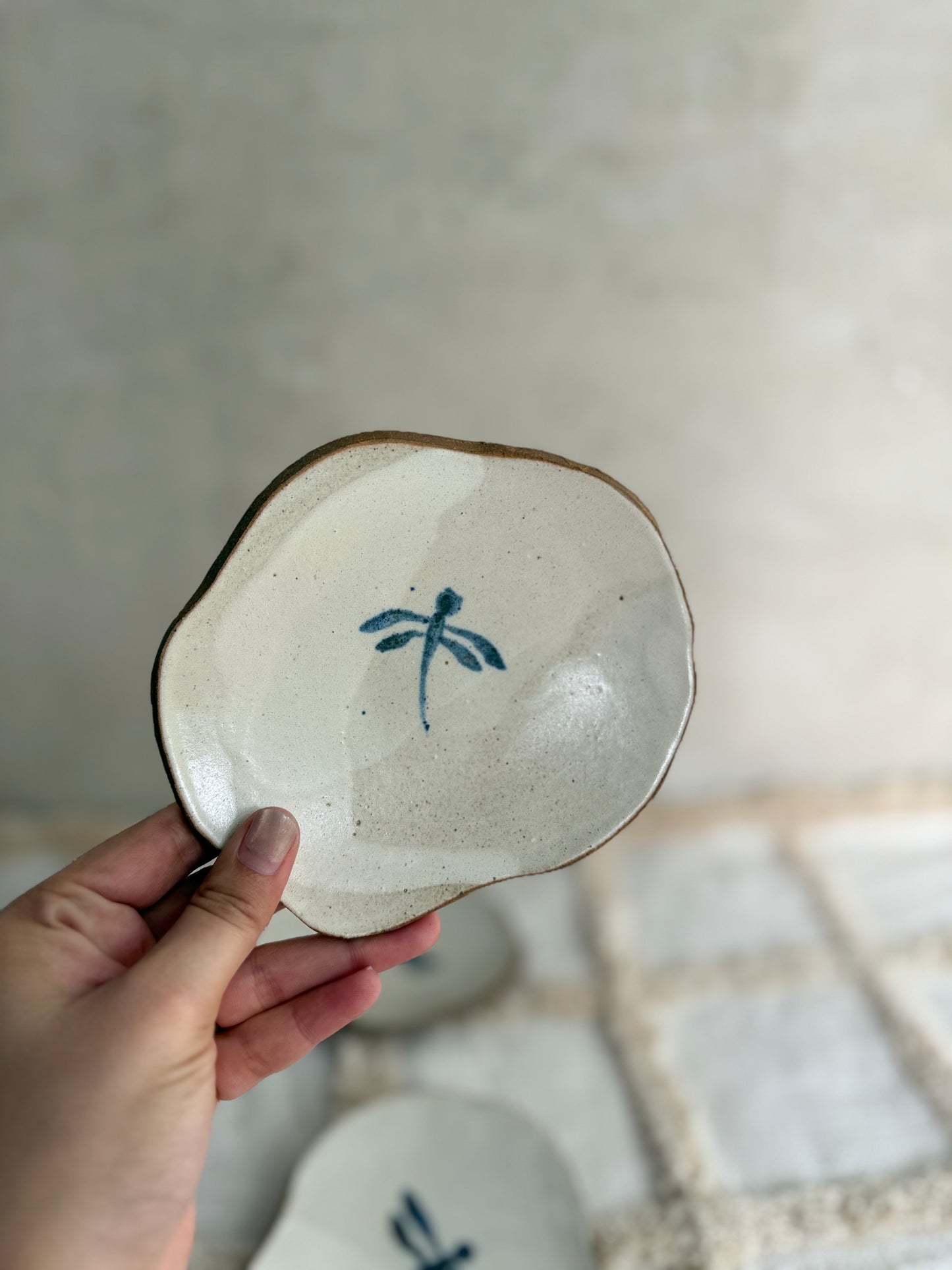 Petal Plate- Dragonfly- Set of 2