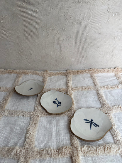 Petal Plate- Fishes- Set of 2