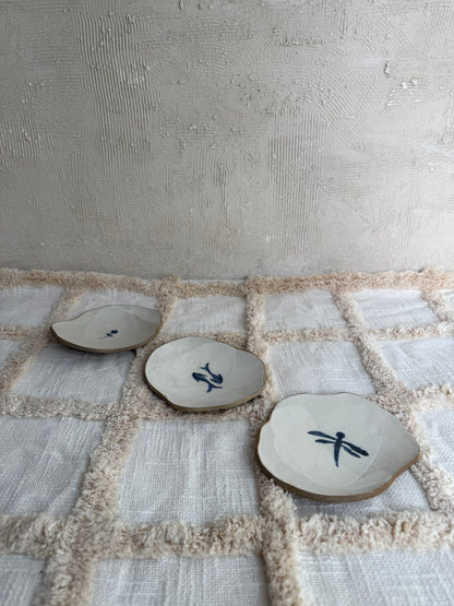 Petal Plate- Dragonfly- Set of 2