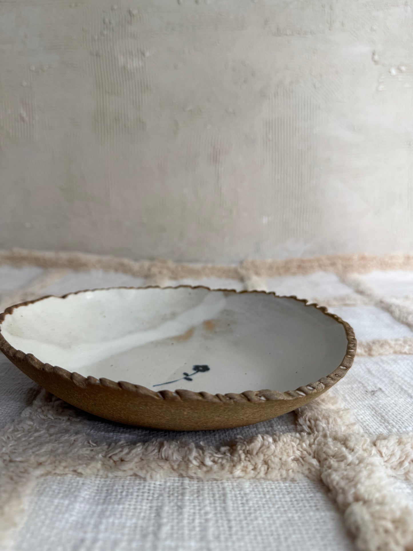 Serving Bowl/ Dinner Bowl- Wildflower