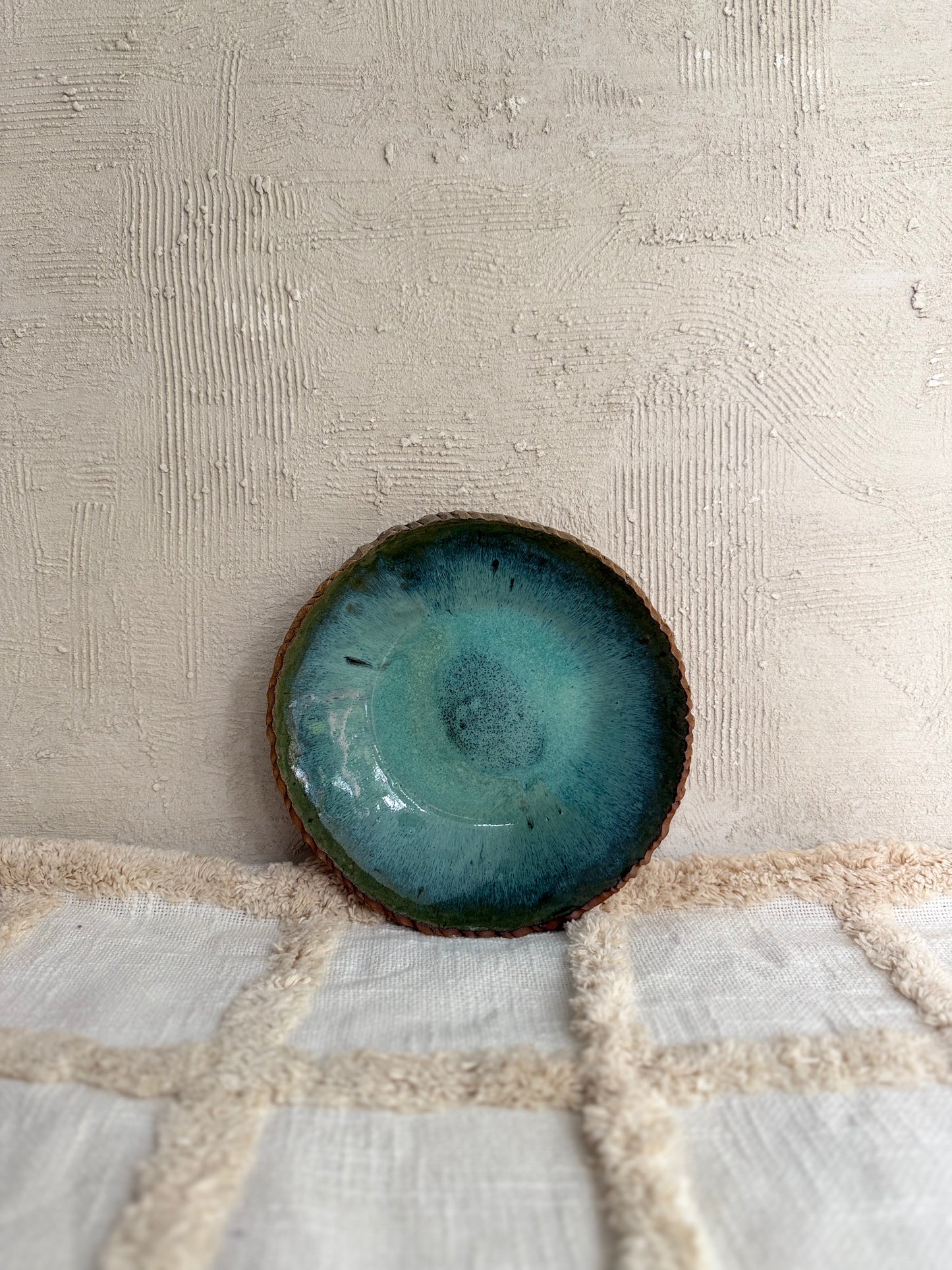 Serving Bowl/ Dinner Bowl- Emerald