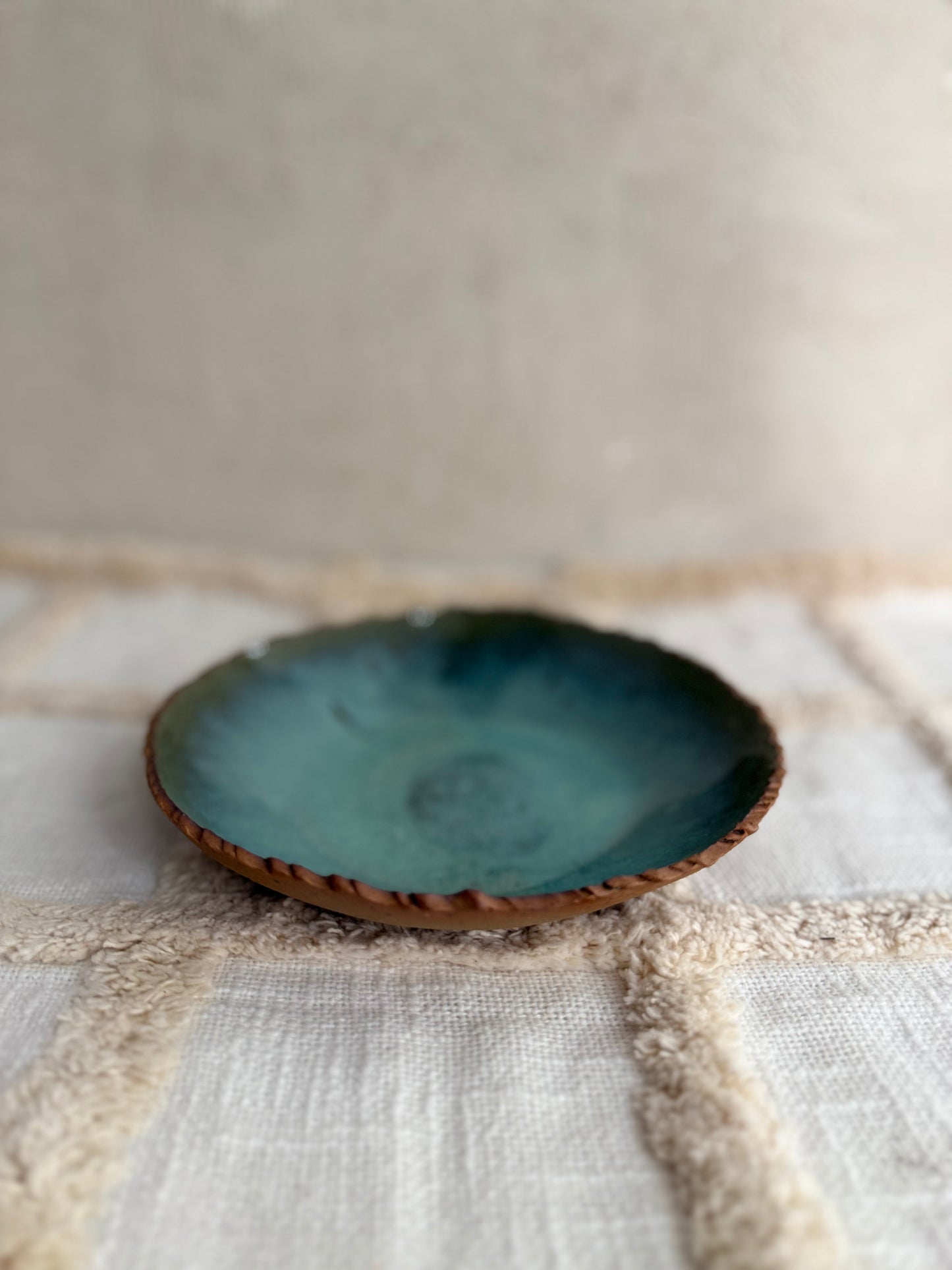 Serving Bowl/ Dinner Bowl- Emerald