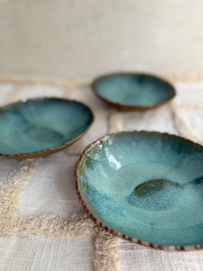 Serving Bowl/ Dinner Bowl- Emerald